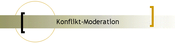 Konflikt-Moderation