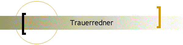 Trauerredner