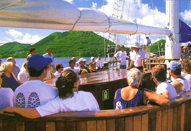 An Bord der Polynesia