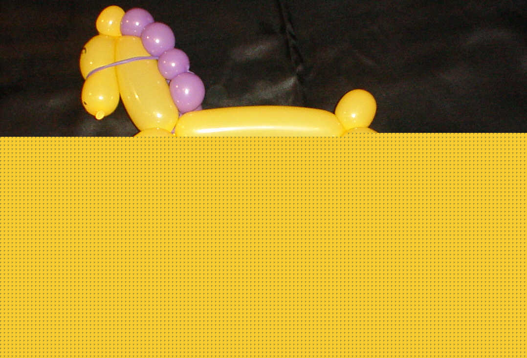 Ballonfigur von Ballon-Clown-Micky