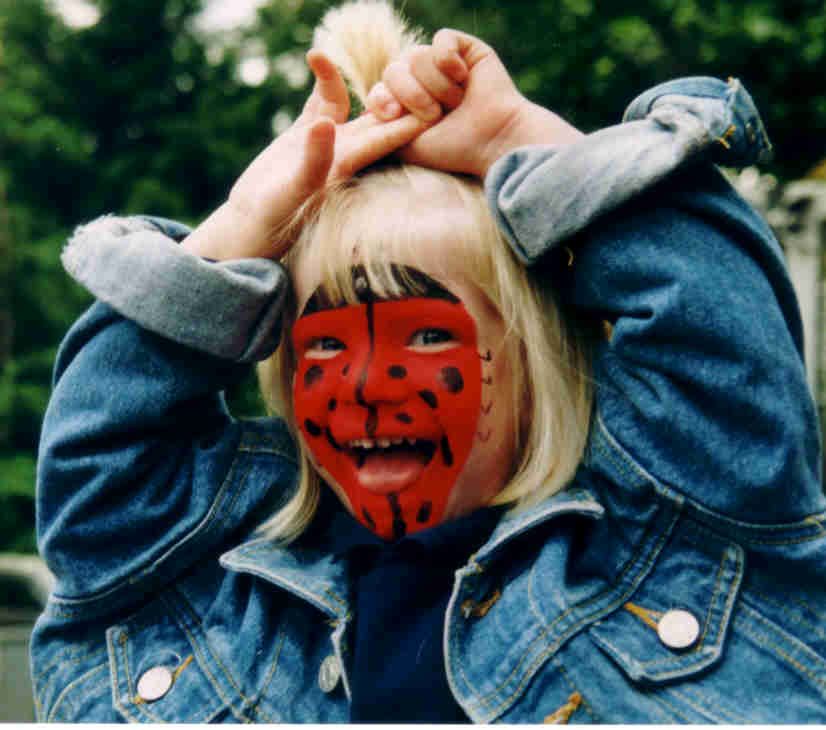 geschminkt von Clown Micky