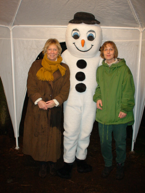 Fotoaktion Hannen/Tuborg mit "Frosty"